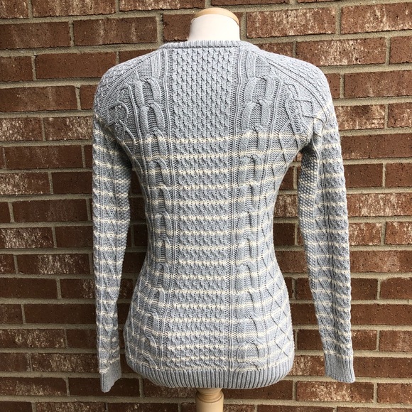Vineyard Vines Chunky Cable Knit Sweater Size XS - Picture 5 of 6